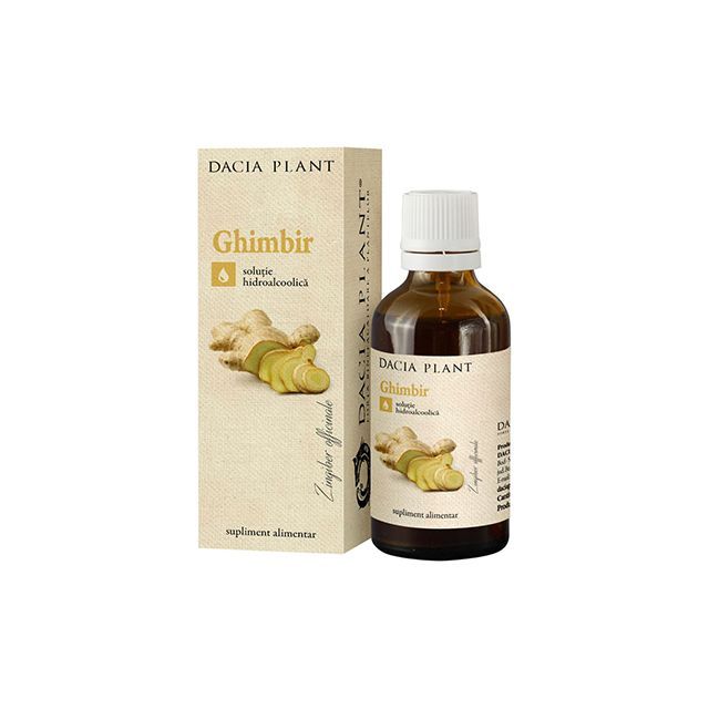 Ghimbir tinctura 50ml,Dacia Plant