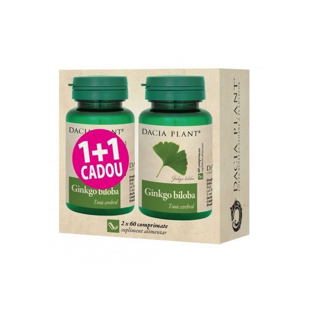 Ginkgo Biloba (60x2) cpr, Dacia Plant