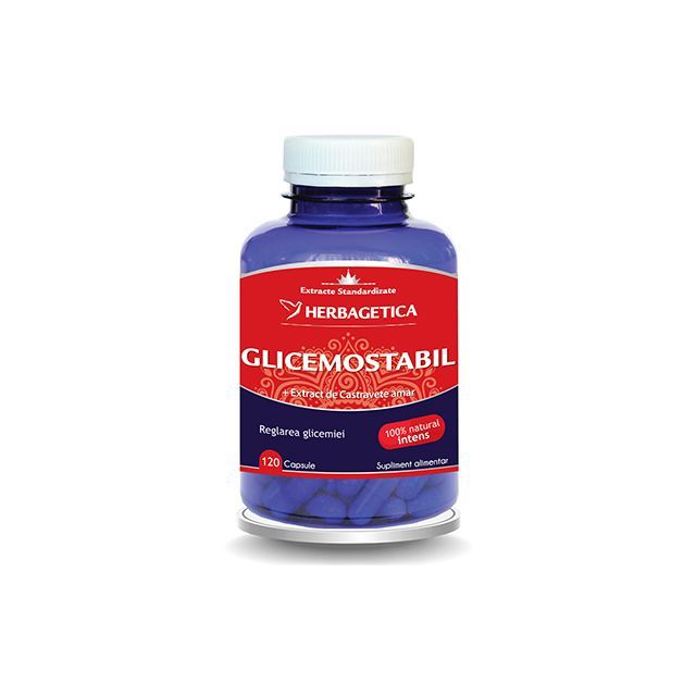 Glicemostabil 120 cps, Herbagetica 