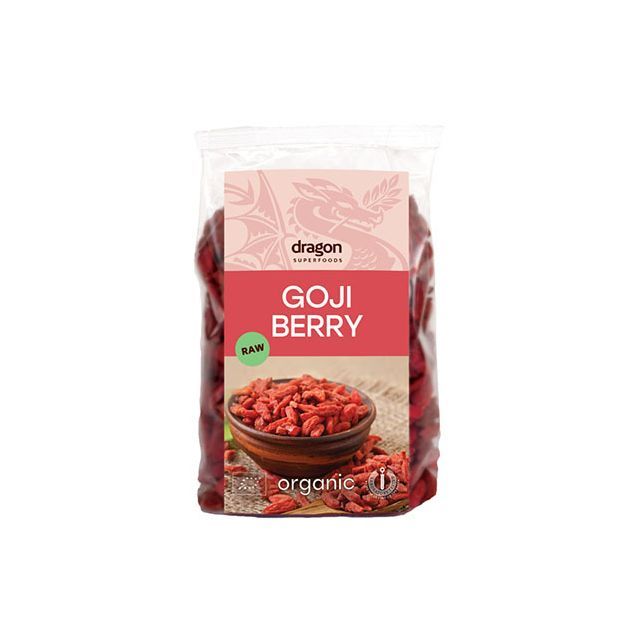 Goji berry raw organic 100g, Dragon Superfoods