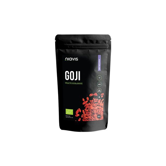 Fructe de Goji Ecologice/Bio 125g, Niavis