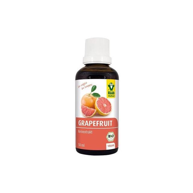 Extract din samburi de grapefruit bio 50ml, Raab Vitalfood