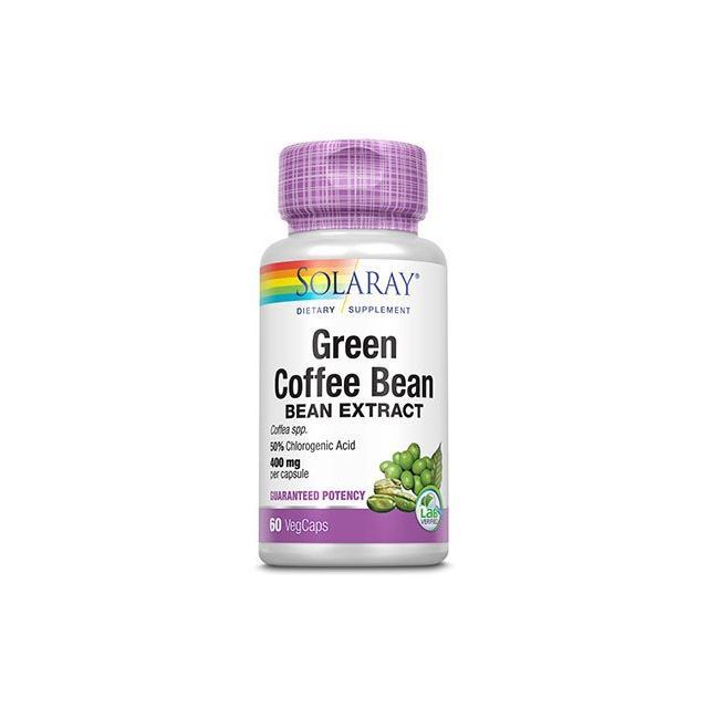 Green Coffee Bean 400mg 60 cps, Solaray