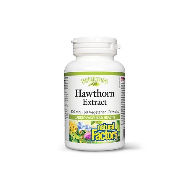 Hawthorn Extract (Paducel) 300mg 60 cps, Natural Factors