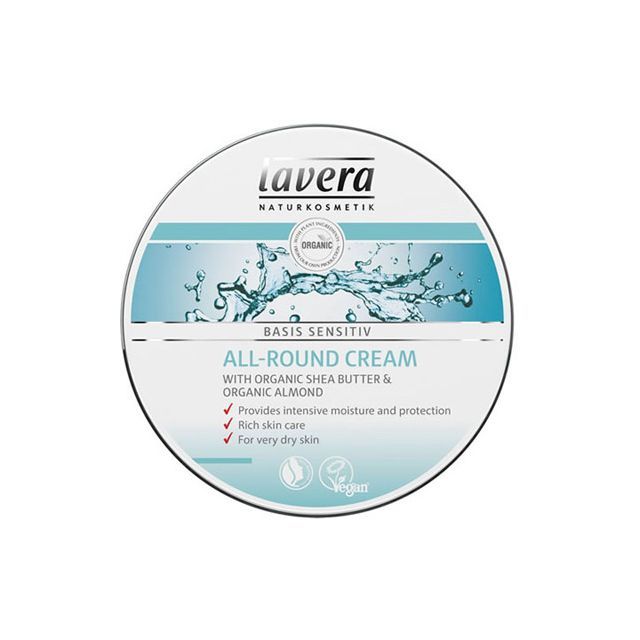 Crema hidratanta multifunctionala cu unt de shea Basis Sensitiv 150ml, Lavera