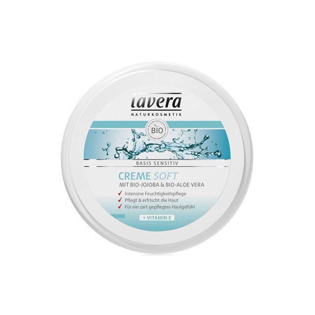 Crema Soft hidratanta pentru ten si corp Basis Sensitiv 150ml, Lavera