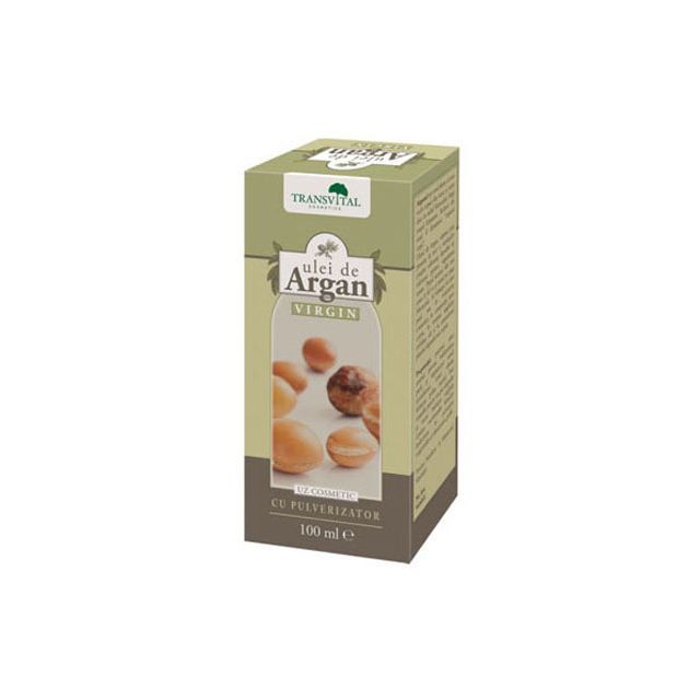 Ulei de Argan Virgin 100ml, Transvital