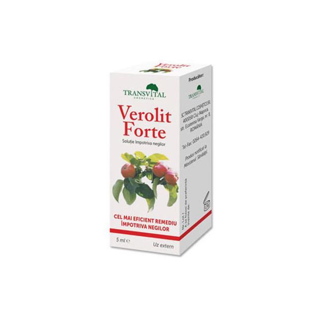 Verolit forte - solutie impotriva negilor 5ml, Transvital