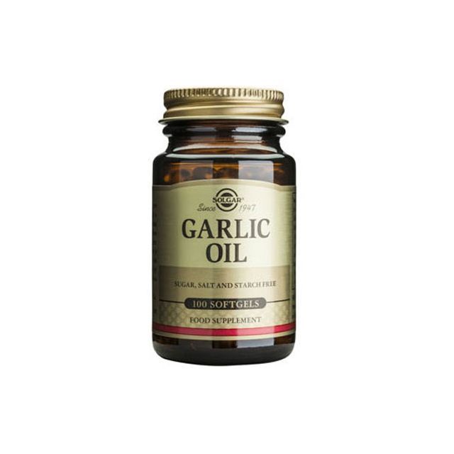 Ulei de usturoi (Garlic Oil) 100 cps, Solgar