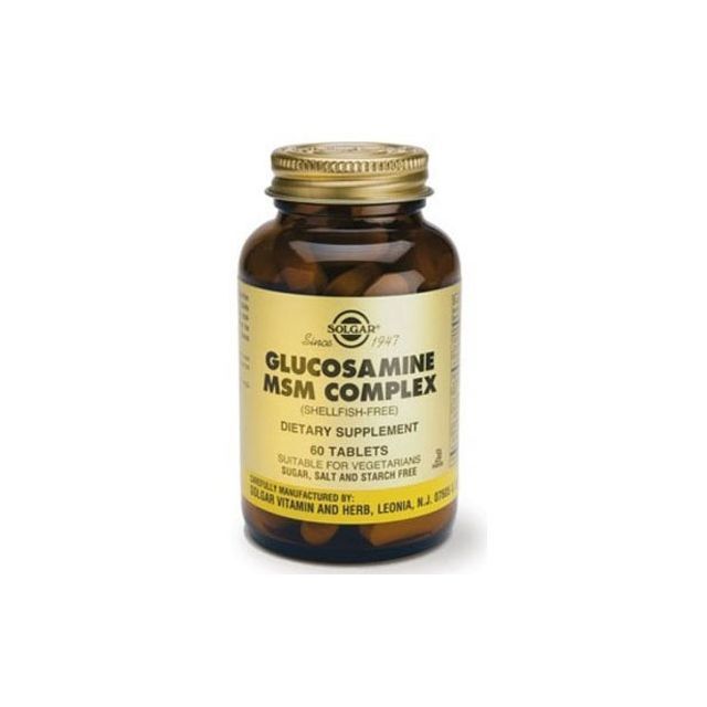 Glucosamine MSM Complex 60 tbl, Solgar