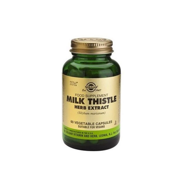 Milk Thistle Herb Extract 60cps, Solgar