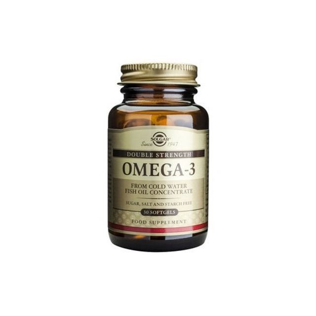 Omega 3 dublu concentrat (Omega 3 double strength) 30 cps, Solgar