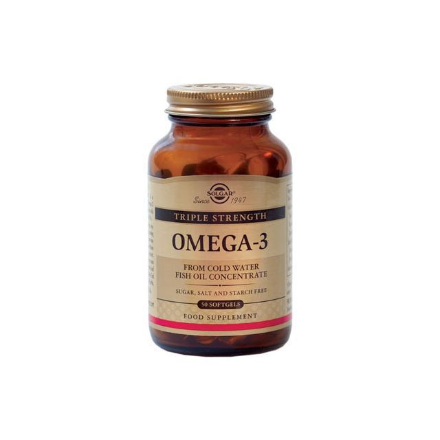 Omega-3 Triple Strength (Omega-3 triplu concentrat) 50 cps, Solgar