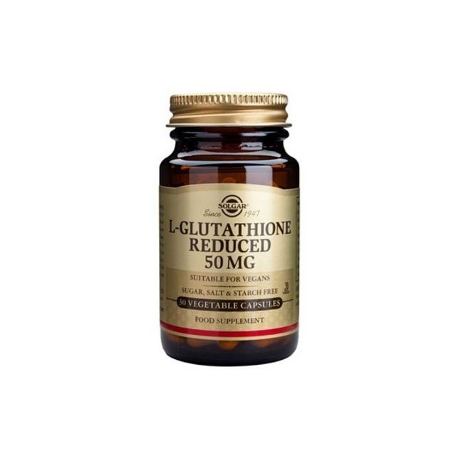 L-glutation redus (L-Glutathione) 50mg 30 cps, Solgar
