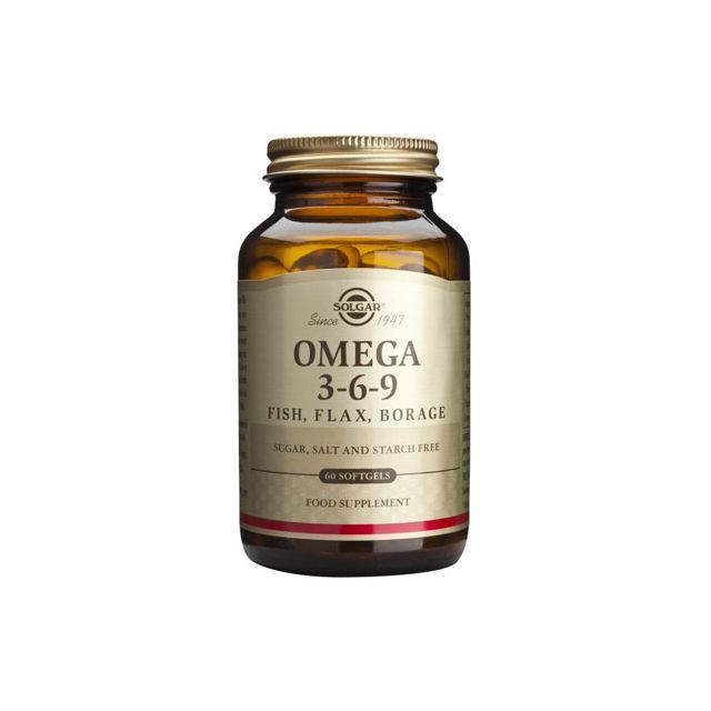 Omega 3-6-9 60 cps, Solgar
