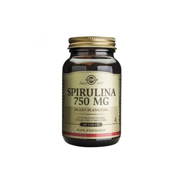 Spirulina 750mg 80 cps, Solgar