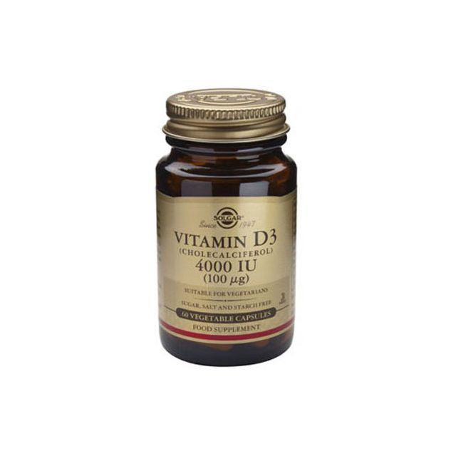 Vitamina D3 400IU 100 cps, Solgar