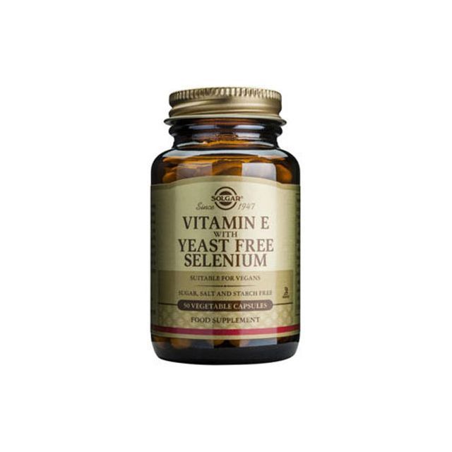 Vitamin E + Selenium 50 cps, Solgar