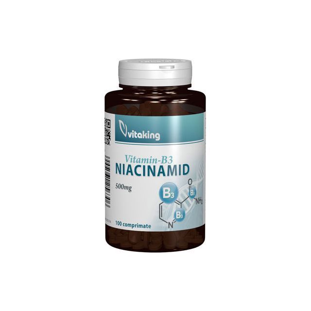 Vitamina B3 (niacinamida) 500mg 100 cpr, Vitaking