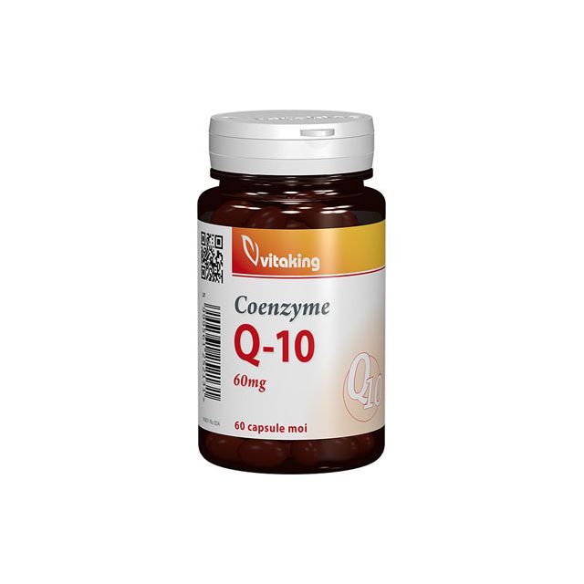 Coenzima Q10 naturala 60mg 60 cps, Vitaking