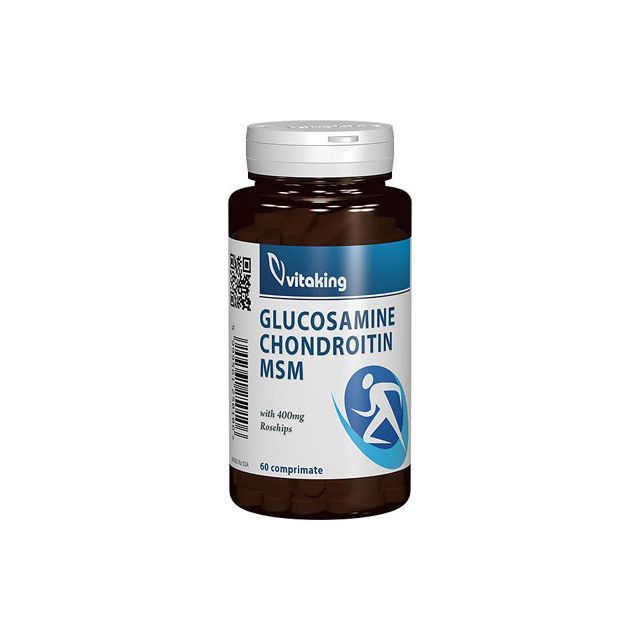 Glucozamina, condroitina, MSM 60 cpr, Vitaking