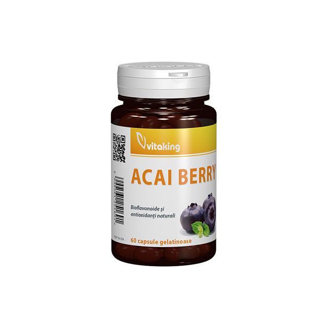 Acai berry - 60 capsule gelatinoase, Vitaking