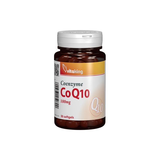 Coenzima Q10 naturala 100mg 30 cps, Vitaking