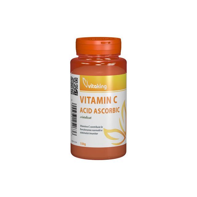 Vitamina C cristalizata 150g, Vitaking