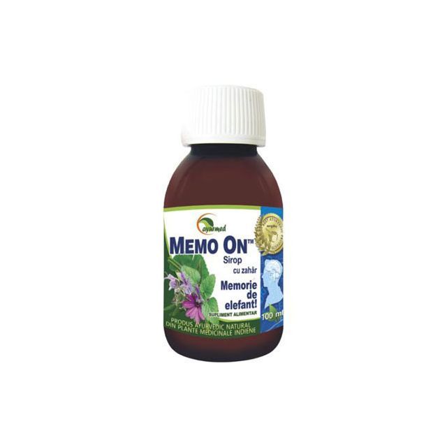 Memo On Sirop 100ml, Ayurmed