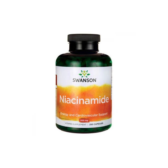 Vitamina B3 (niacinamida) 500mg 250 cps, Swanson