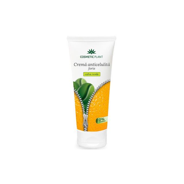 Crema anticelulita Forte cu extract de cafea verde 200ml, Cosmetic Plant