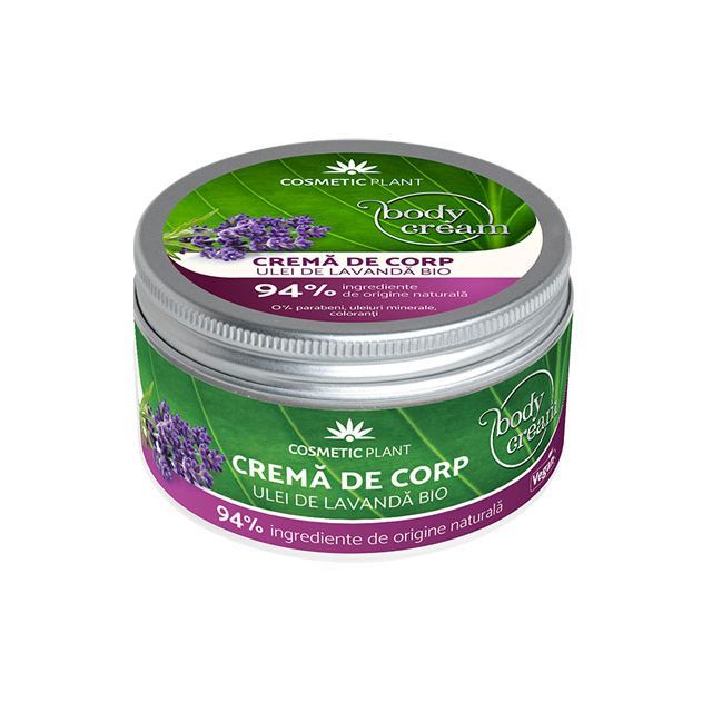 Crema corp cu ulei de lavanda 200ml, Cosmetic Plant