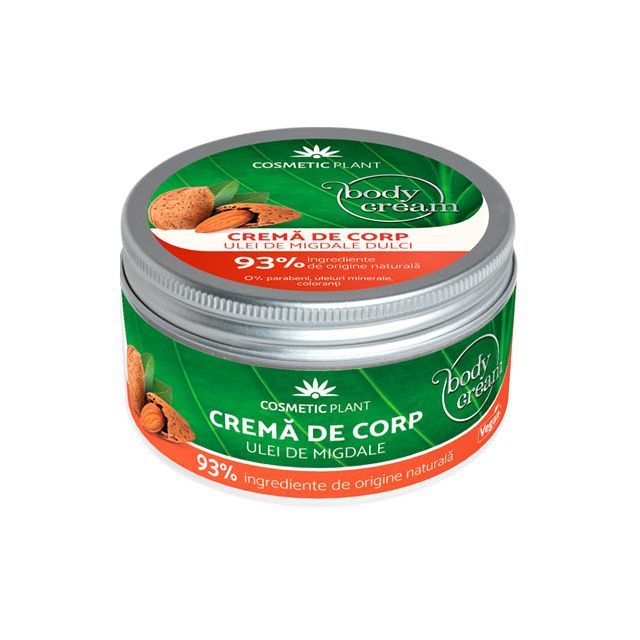 Crema corp cu ulei de migdale dulci 200ml, Cosmetic Plant