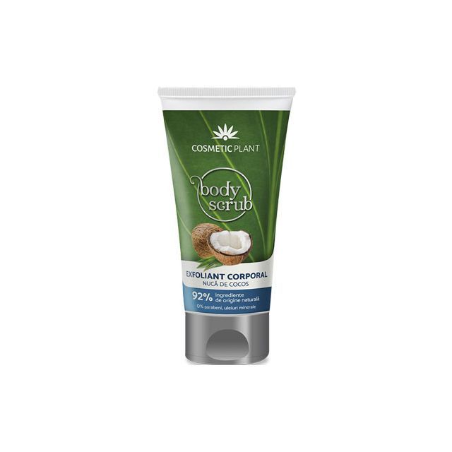 Exfoliant corporal cu nuca de cocos 150ml, Cosmetic Plant