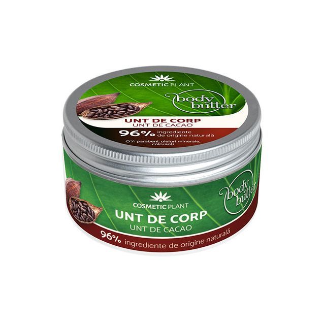 Unt de corp cu unt de cacao 200ml, Cosmetic Plant