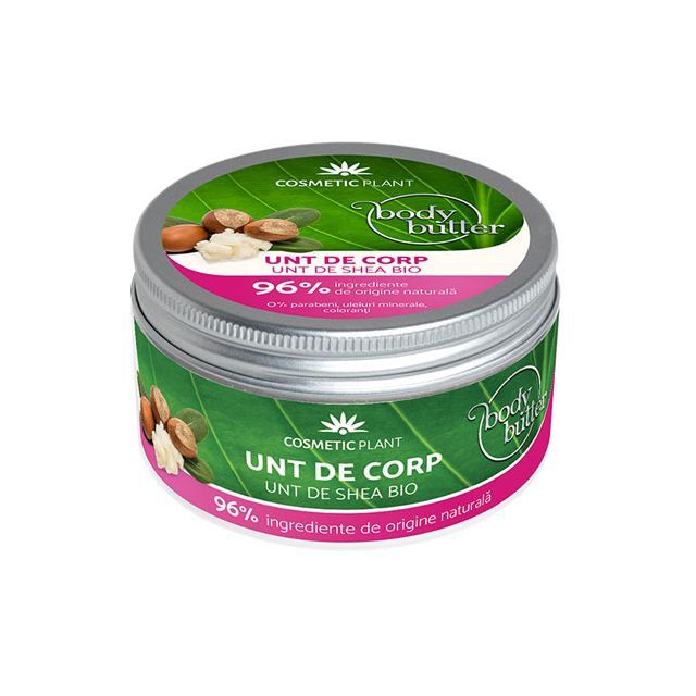 Unt de corp cu unt de shea bio 200ml, Cosmetic Plant