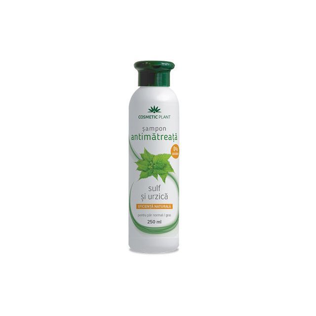 Sampon antimatreata cu sulf si urzica 250ml, Cosmetic Plant