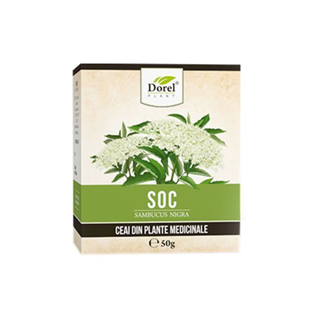 Ceai de Flori de soc 50g, Dorel Plant