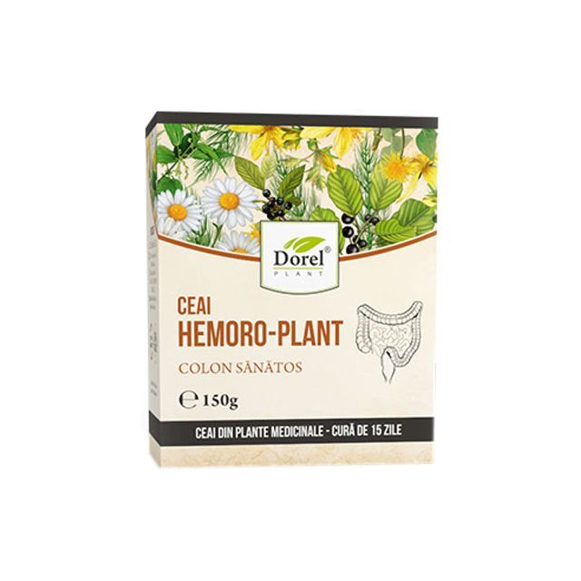 Ceai Hemoro-plant (uz intern) 150g, Dorel Plant