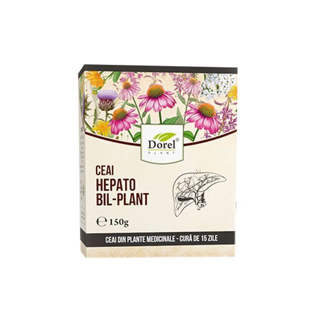 Ceai Hepato-bil-plant 150g, Dorel Plant