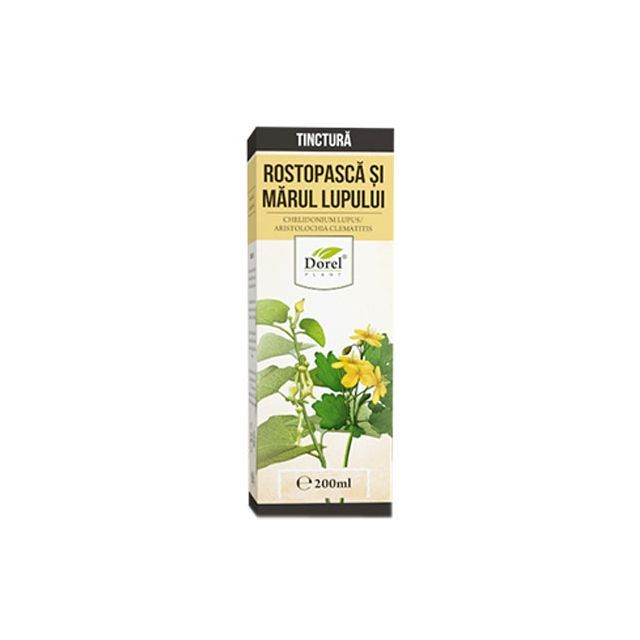 Tinctura de Rostopasca si marul lupului 200ml, Dorel Plant