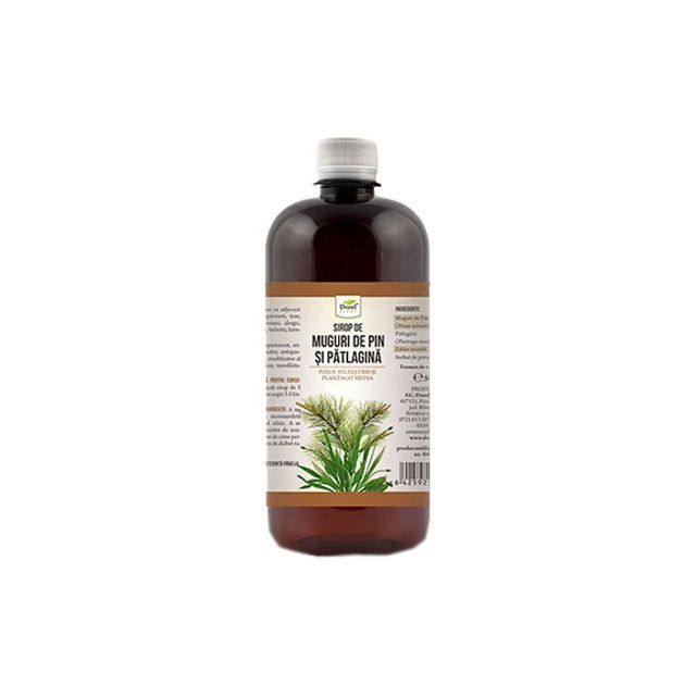 Sirop de Muguri de pin si patlagina 500ml, Dorel Plant