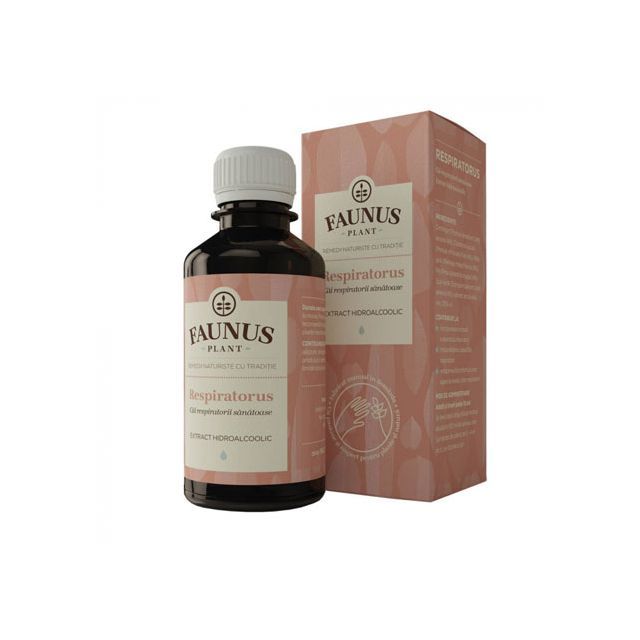 Tinctura Respiratorus 200ml, Faunus Plant
