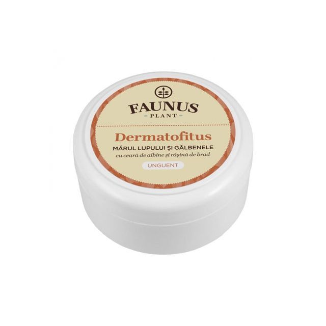 Unguent Dermatofitus (Marul Lupului si Galbenele) 100ml, Faunus Plant