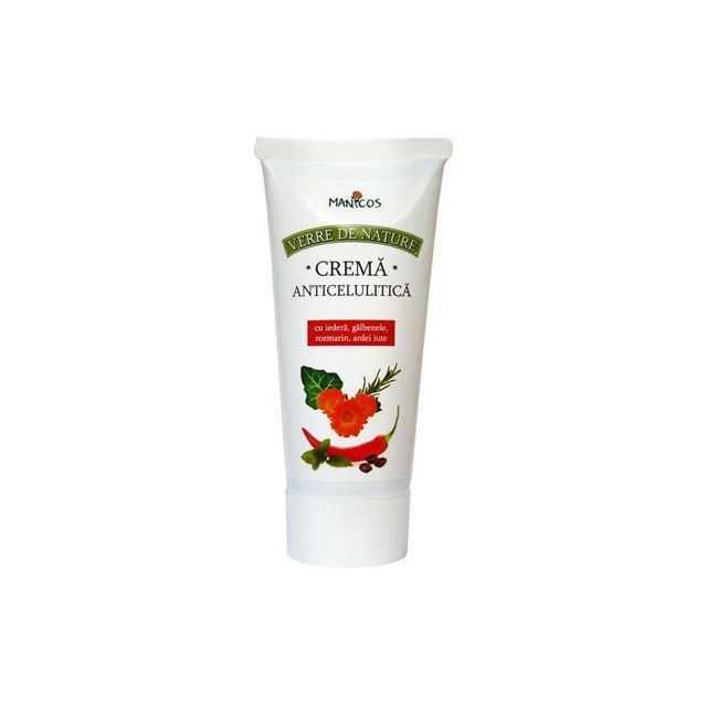 Crema anticelulitica cu iedera si ciocolata 200ml, Manicos