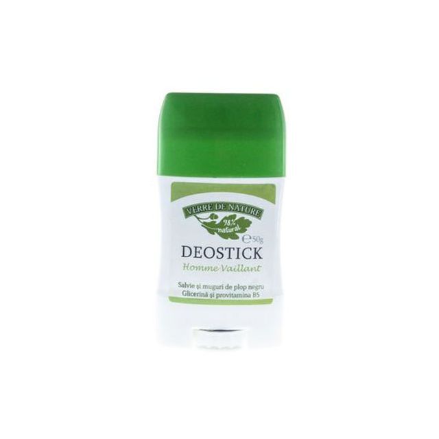 Deostick cu salvie si plop negru Homme Vaillant 50g, Manicos