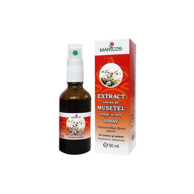 Extract uleios de musetel 50ml spray, Manicos