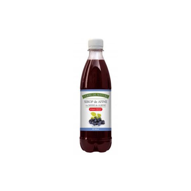Sirop de afine cu miere 500ml, Manicos