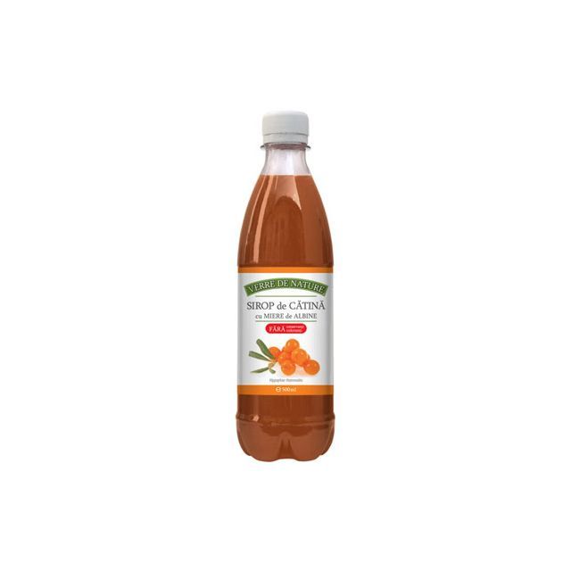 Sirop de catina cu miere 500ml, Manicos