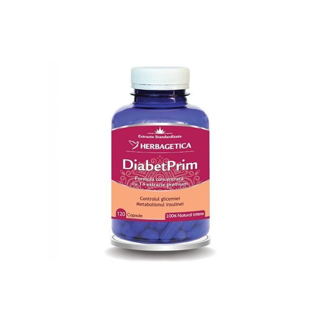 DiabetPrim 120 cps, Herbagetica